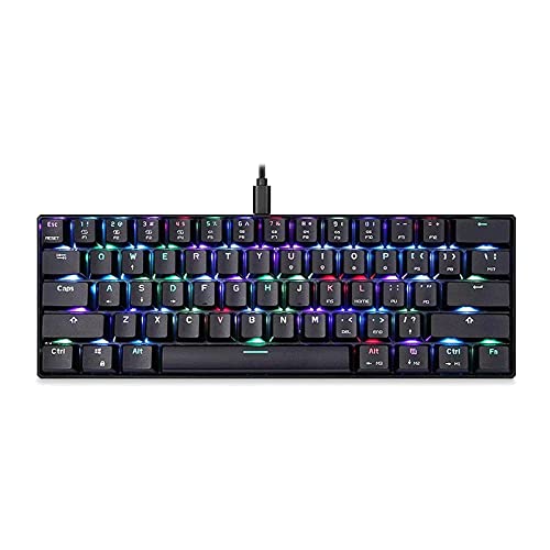 Teclado Gamer XIXIDIAN Ultra-Compacto 60% USB