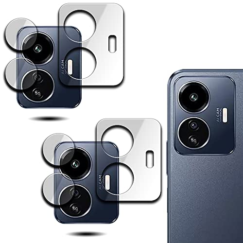 MOBIHOUSE Camera Lens Protector For IQOO Z6 Lite Mobile, (9H Hardness.Scratch Resistance) With Free Installation Kit