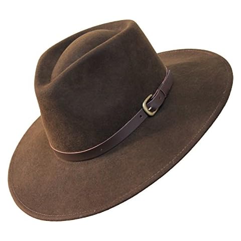B&S Premium Lewis - Sombrero de ala Ancha Fedora Cover