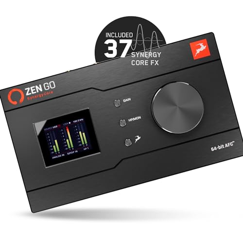 Image of Antelope Audio Zen Go Synergy Core 4x8 Bus-Powered USB-C Audio Interface with Onboard Real-Time Effects