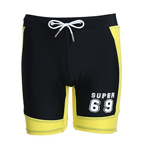 Men Swimming Trunks Swimsuits- Black- Parent : 25Cm-image-49