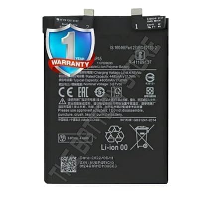Image of THE BATTERY STORE Original BP45 Battery for Redmi 12 Pro 3.87V 4600 mAh Battery with 1 Year Warranty**** (NN20)