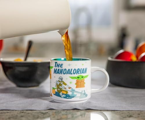 Taza de cerámica Star Wars Grogu 13 onzas miniatura 6