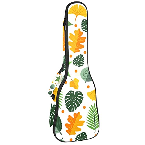 Etui ukelele tenor rembourre avec finitions soignees motifs