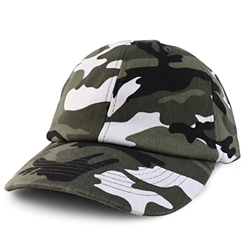 Image of Oversize XXL Plain Unstructured Soft Crown Cotton Dad Hat