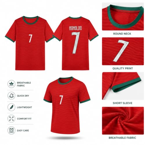 Generic Portugal Ronaldo 7 Football Tee - Image 7