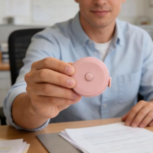 Body Measuring Tape, 8 Pack Tape Measure, 60 Inch Retractable Dual Side Mini Measuring Tape for Body Measurements, Sewing, Handwork, Crafts, Tailor
