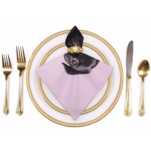 Servilletas de Tela Decorativas cuadradas 18.7" x 18.7" miniatura 3