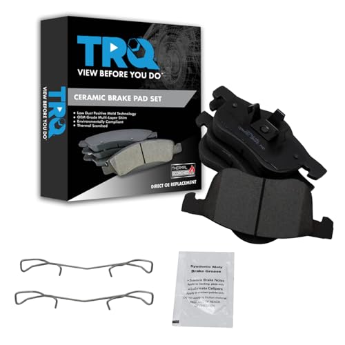 TRQ Front Brake Pads Ceramic for Volvo S60 S80 V70 XC70