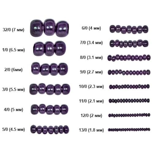 10/0 46102 Preciosa Czech Glass Seed Beads Rocailles Opaque Shiny White. Packing 2250 pcs. Weight 25 Grams. Beads Size 2.3 mm. for Beading, Embroidery and Making Jewelry. - Image 4