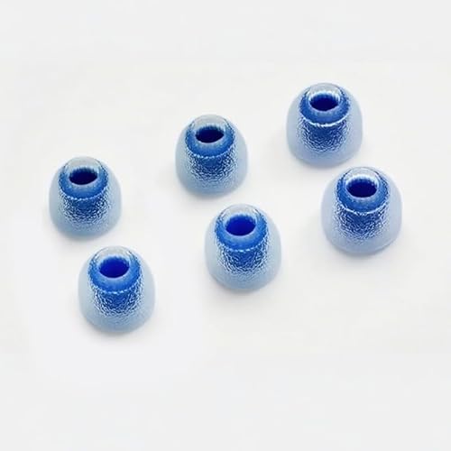 TANGZU唐三彩イヤーピースシリコンイヤーピース シリコンイヤホンパッド 重低音強化イヤホンキャップ 音質向上イヤーチップ柔らかい 滑り止めイヤーピース スペ様々なインナーイヤーイヤホンに対応可能ハイエンドイヤーピース (L-3対)