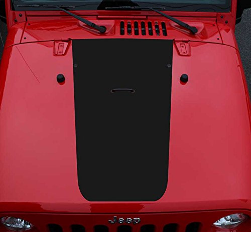 Slim Hood Blackout Fits Wrangler Jk 2007-2018 Models