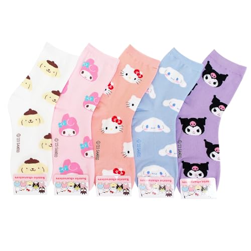 Image of Hello Cartoon Character Series Women and teen girls Licensed Socks Collection