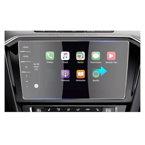 Verre trempé navigation VW Passat B8 GTE Variant protection écran GPS