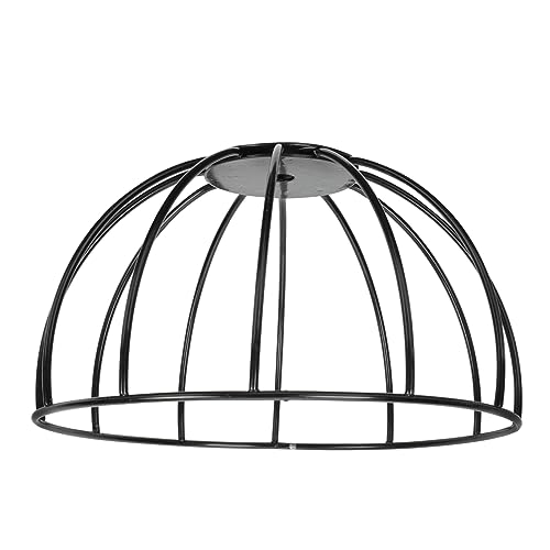 Tofficu Eisenlampenschirm Für Haushalt Und Restaurant Kreativ Und Dekorativ Runde Lichtabdeckung Für Tischlampen Und Hängeleuchten Langlebig Und Einfach Im Design
