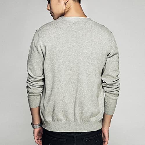 MANBOZIXi Cardigan da Uomo Maglieria Leggera