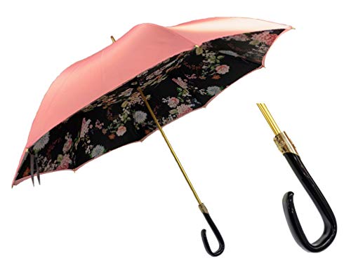 Preisvergleich Produktbild PASOTTI Damen Regenschirm Limited Edition Luxury Rosa und innen blühend