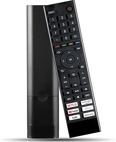 ERF3J80H Universal Replacement TV Remote Control Fit for Hisense 4K UHD Android Smart TV
