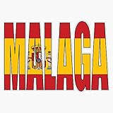 STG Trading Malaga. Vinyl Bumper Sticker Decal Waterproof 5'