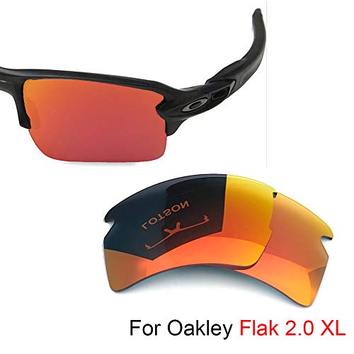 Image of LOTSON Replacement Lenses for Oakley Flak 2.0 XL Sunglasses OO9188 Polarized 100% UVAB - Multiple Options