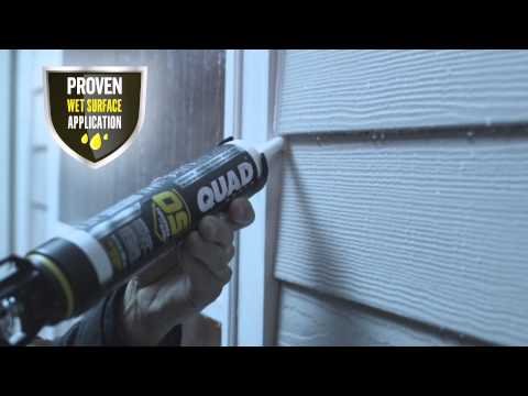 Quad Max Siding & Window Sealant, #253 Brown, 9.5-oz. - Thumbnail 2