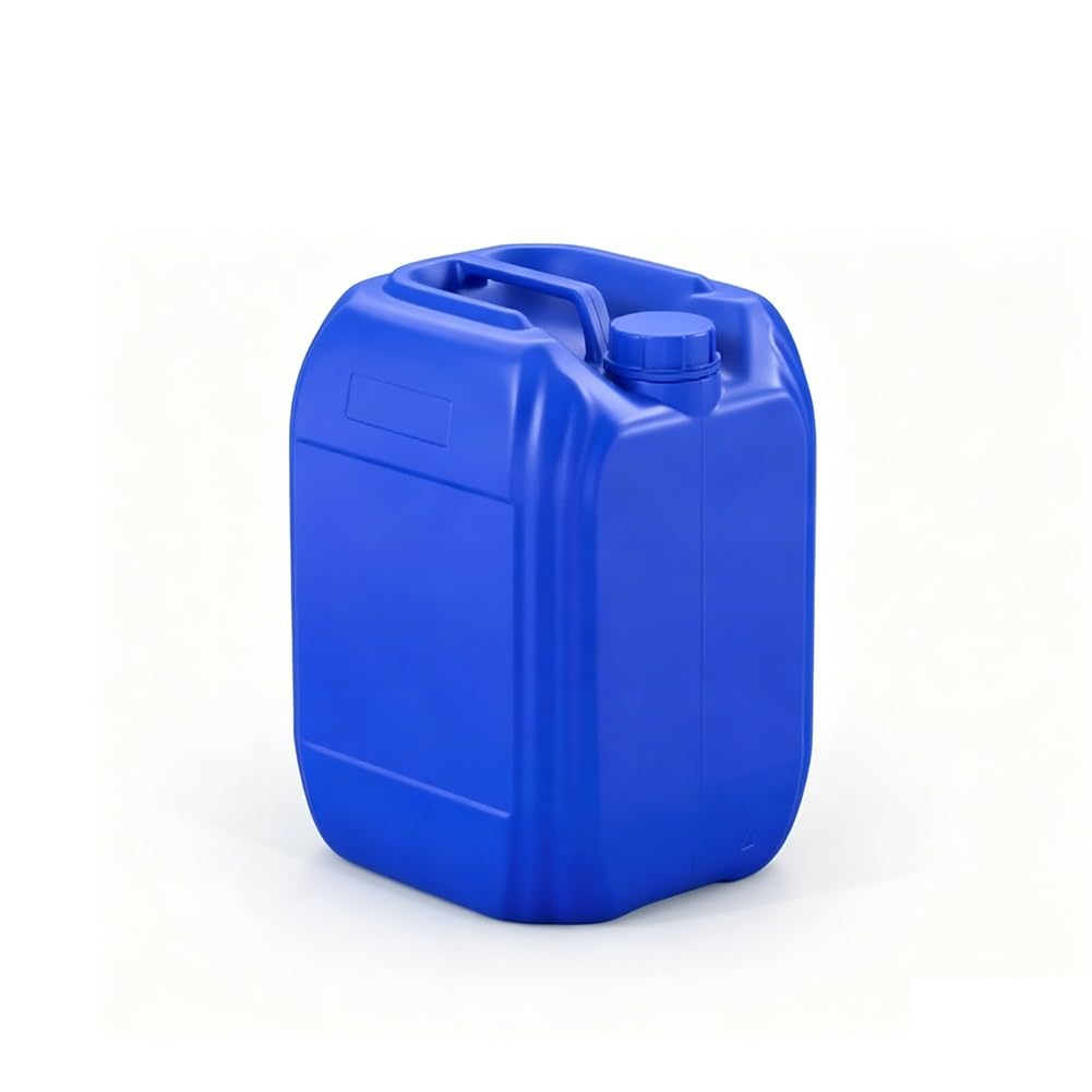 Gzhervices Blue Shipping Barrel, Plastic Drum With Lid, Stackable Hdpe Storage Can, Wide Temperature Airtight Container For Farm, Garage, Laboratory Transport