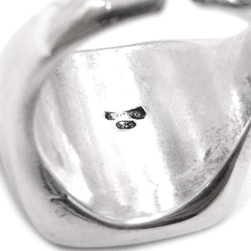 Anello Chevalier Quadrato in Argento Sterling 925