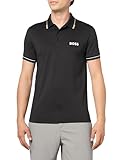 BOSS, Paul Pro Performance Polo Shirt, Black Sky, L