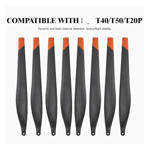 DJI T40/T50/T20P�h���[���p�܂肽���݃v���y���J�[�{���t�@�C�o�[�v���X�`�b�N�~�b�N�X5413/5415 CW CCW�_�ƃA�N�Z�T���[(TS-5413F 8pcs)