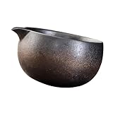JISADER Cuenco de Cerámica para Matcha, Cuenco de Matcha con Boquilla, Cuenco de para Preparar Matcha Japonés, Bebida Ceremonial, estilo D, tal como se describe