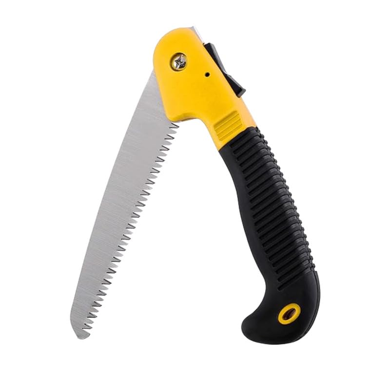 Folding Saw - Heavy Duty Harden Triple Razor Tooth Steel - Hand Saw For Camping, Pruning, Backpacking, Survival, Outdoors, Gardening, Trees - Foldable Safety Sheath (B0CLNSWDCV) Amazon Price History, Amazon Price Tracker