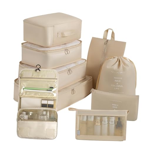 Bolsas organizadoras de viaje para equipaje, bolsas organizadoras de equipaje, cubos de equipaje que ahorran espacio, organizadores de equipaje para viajes, viajes de negocios, vacaciones
