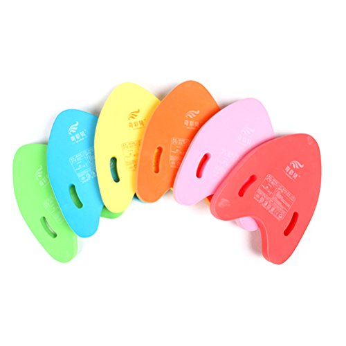 INOOMP Swimming Beginner Learner Kickboard Floating Plate EVA Body Boards Swim Help A-shaped Board (Light green) - Image 4