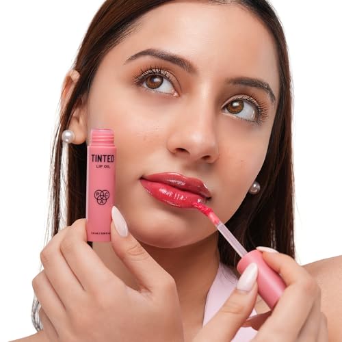 Image of PAC Tinted Lip Oil Blush Bride | Hydrating Lip Oil | Non Greasy Glossy Finish | Subtle Natural Tint