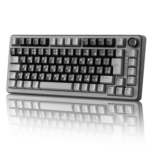 Amazon | YUNZII RT75 ゲーミングキーボード 日本語配列 ラピッド