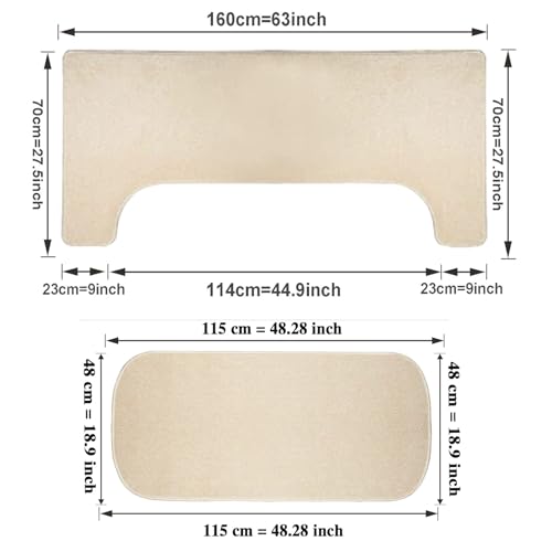 Tappeto insonorizzato per pianoforte verticale, protezione per moquette con cuscinetti acustici, tappetino antiscivolo, coperta per attenuare il rumore