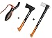 Produktbild Gartenpaul Set: FISKARS Spaltaxt X21 - L + FISKARS Universalaxt X10 - S + GARTENPAUL Axt- und Messerschärfer