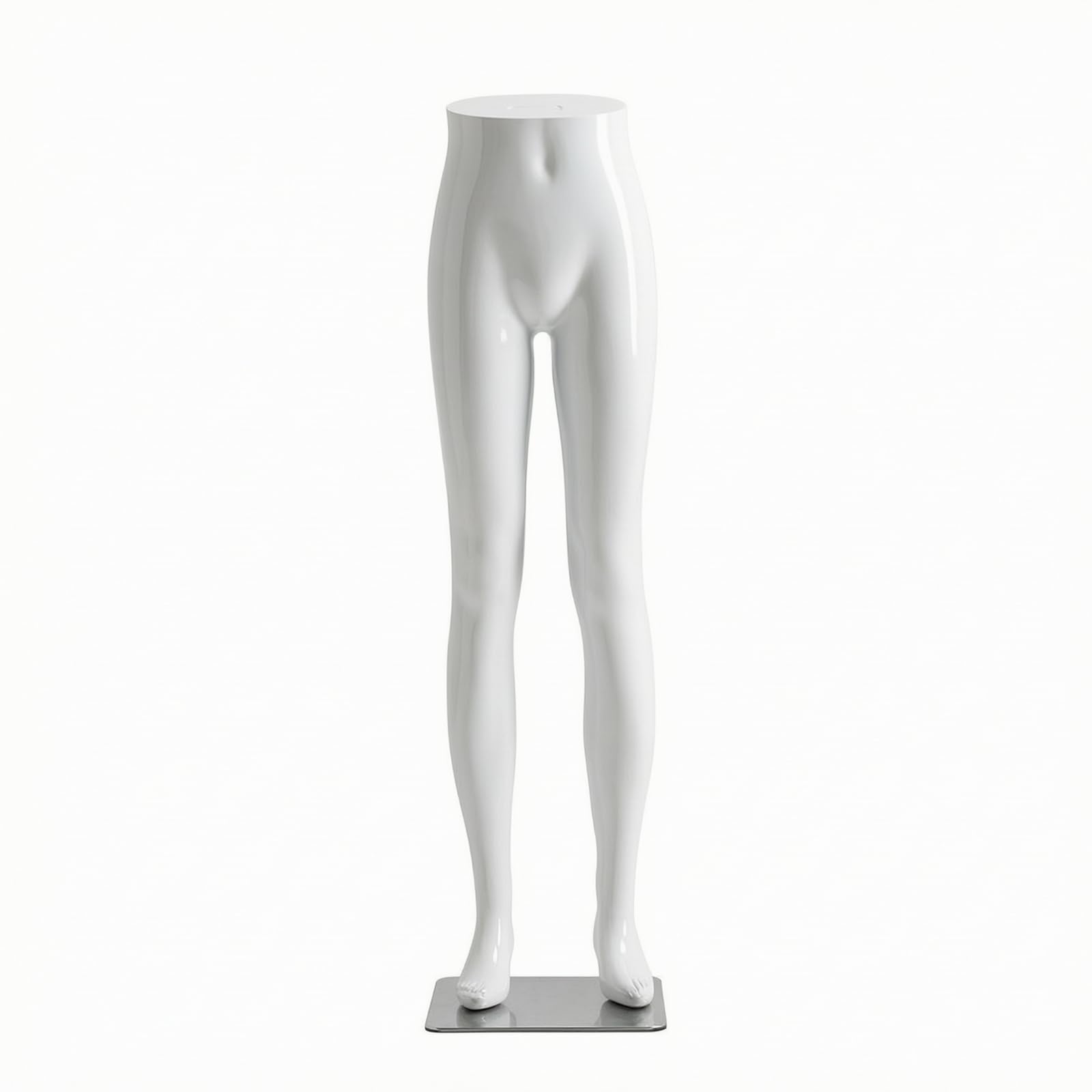 Beinmannequin Damen Halbkörperpuppe mit , Color to 2 , Beinmodell, Höhe 113 cm, Taillenumfang 66 cm, Hüftumfang 85 cm, Oberschenkelumfang 50 cm