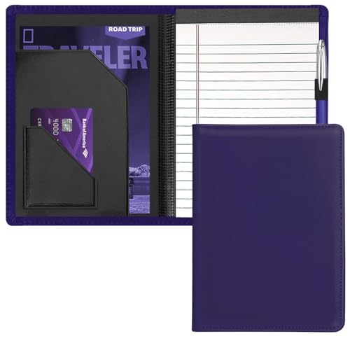 Porte-documents A5 violet pour optimiser vos réunions et la prise de notes au quotidien