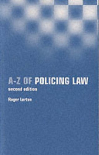Buy A-Z of policing law — BookShops.in