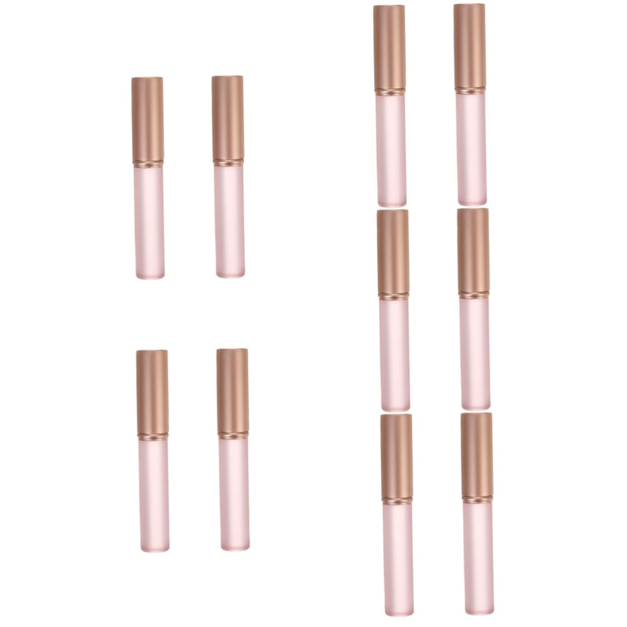 Beavorty Juego De 5 Pinceles Multiusos Para Maquillaje De Labios Aplicadores De Lápiz Labial Y Brillo Labial Para Mujer Ideal Para Viajes (2 Unidades)