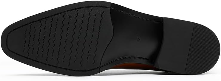 DESAI Men’s Dress Shoes with Genuine Leather in Classic Formal Oxford Leather Shoes for Men - Image 4