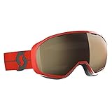 Scott Herren Schneebrille Fix LS red lt.s.BRZ.chr