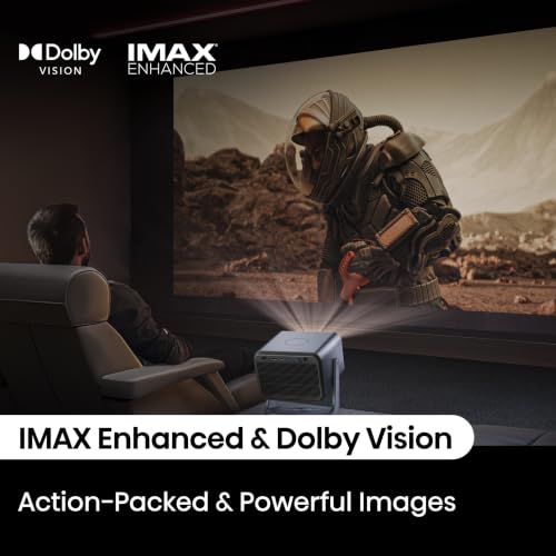 Hisense C2 Ultra, Triple Laser Smart Portable Projector, 4K UHD, 3,000 Lumens, 65” – 300”, Dolby Vision, IMAX Enhanced, Sound by JBL, Netflix Included, Designed for Xbox, Optical Zoom - image 7