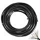 AGRISHOP Fahrzeugleitung 7x 0,5 mm²+1x1mm² 10M 12v 24v,Rundkabel,Automotive 8-adriges Kabel,Anhängerkabel 8Polig für Wohnwagen LED-Rücklichter,AnhängerVerlängerungskabel 8polig Elektrokabel FLRYY