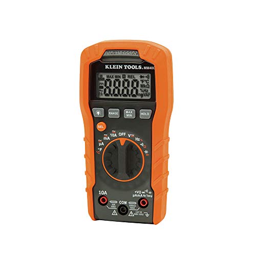 Klein Tools MM400 Multimeter, Digital Auto Ranging, AC/DC Vo