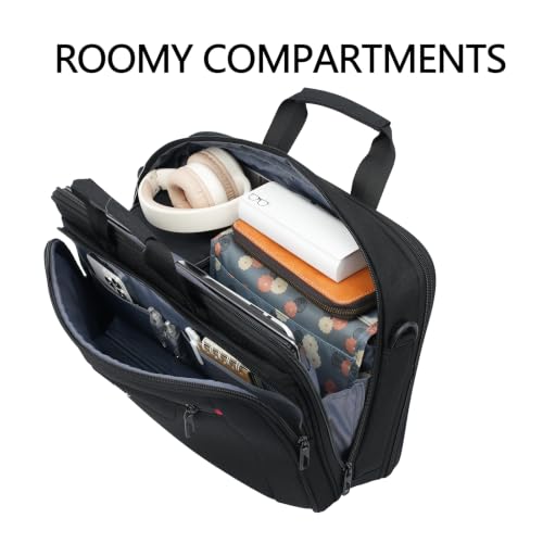 Image of VANKEAN Laptop Briefcase Fits 15.6 inch-16 inch Laptop Slim Expandable Shoulder Bag