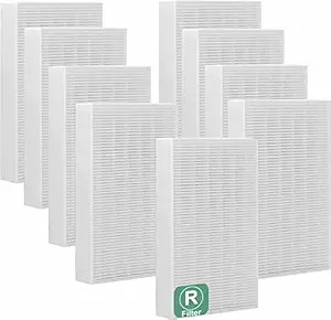 HPA300 Replacement HEPA Filters R for Honeywell Air Purifier HA300, HPA300, HPA300VP, HPA304, HPA3300, HPA5300 & HPA8350, 9 Heap