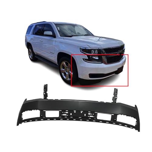 Image of FitParts For Chevrolet Tahoe Suburban 2015-2020 Front Bumper Cover | With Fog Light Holes, OEM 84408068, GM1000973