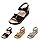2025 Sandales Orthopédique Femmes Été Sandales de Marche Femme Confortable Orthopédique Plateforme Chaussures Antidérapantes Respirantes Bohême Bout Ouvert Sandale avec Talon Bloc Pas Cher
